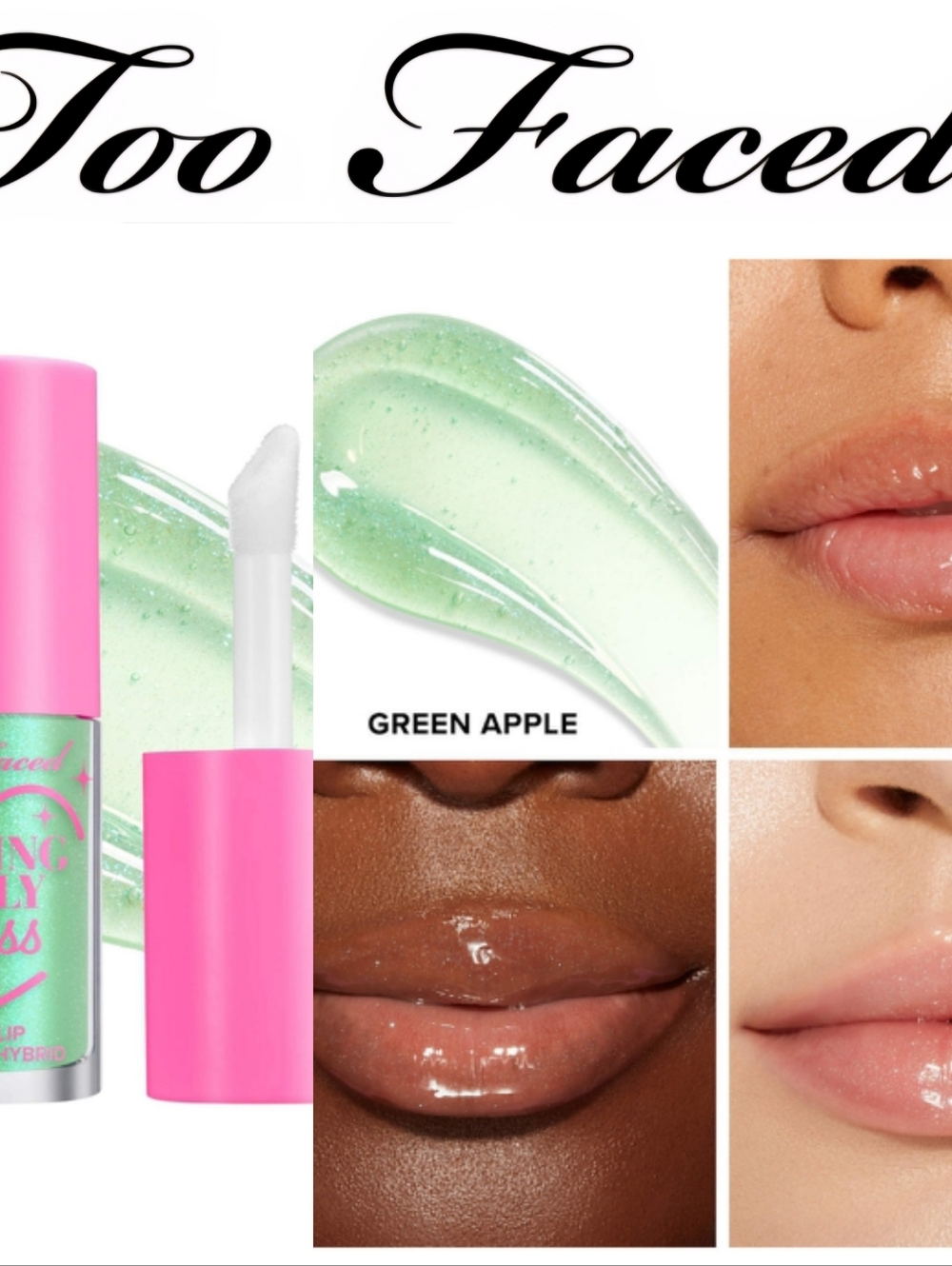 Too Faced Kissing Jelly Gloss Juicy Lip Oil Gloss Hybrid
